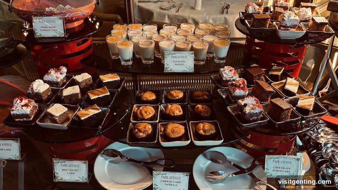 Buffet dessert display
