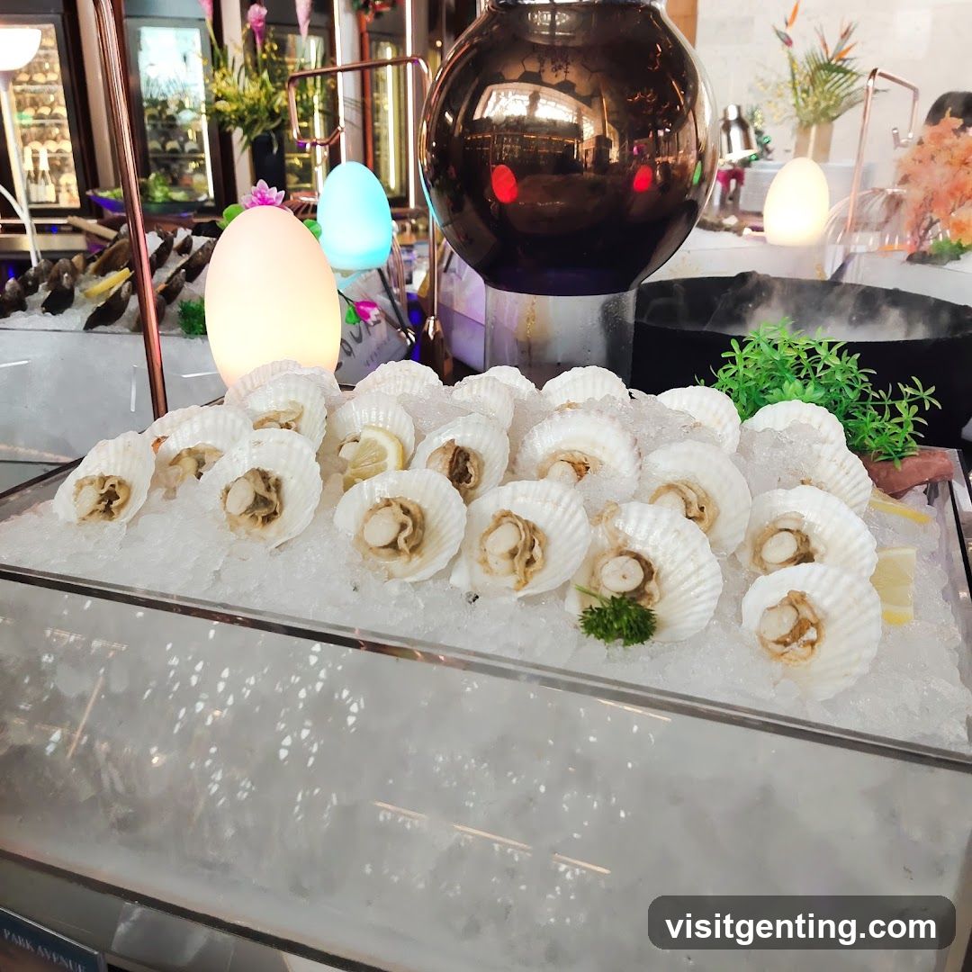 Seafood Display at Buffet