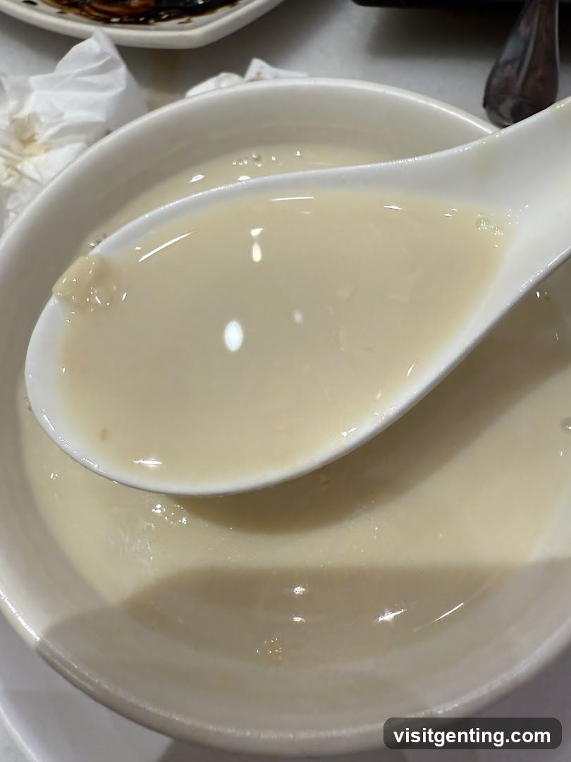 Close-up of soup in bowl