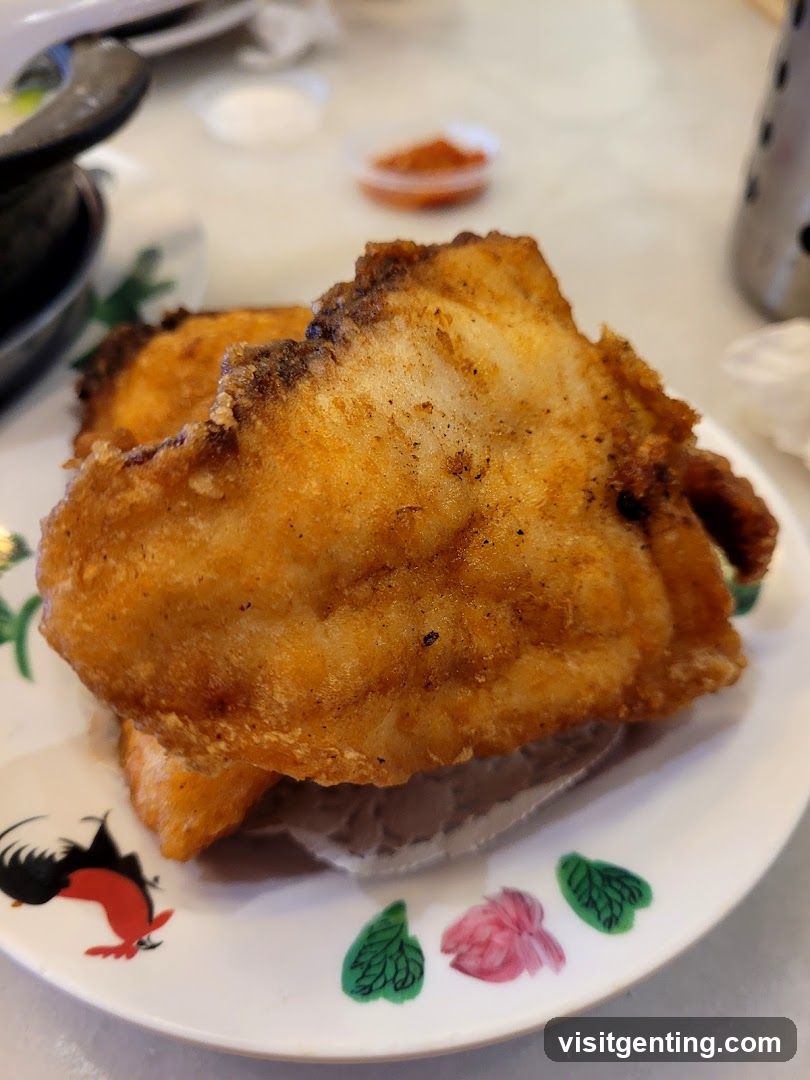 Fried Food on Plate
