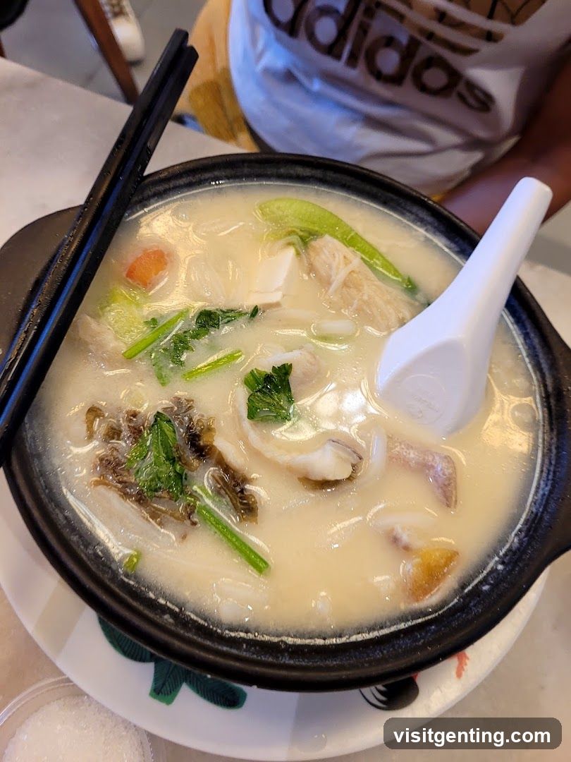 Close-up of a bowl of soup