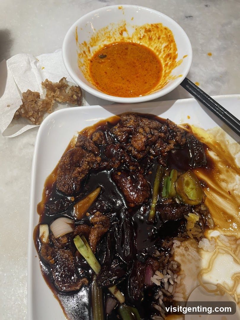 Food Plate and Sauce Bowl