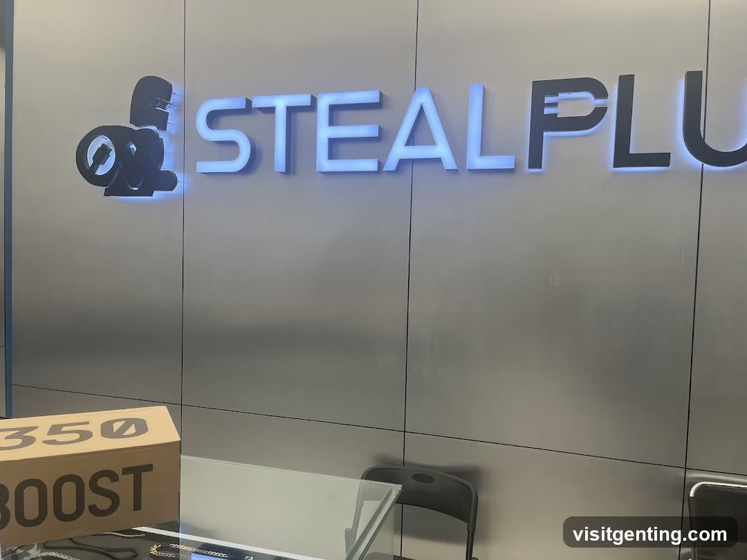 STEALPLU Store Interior