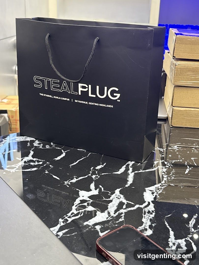 StealPlug Shopping Bag