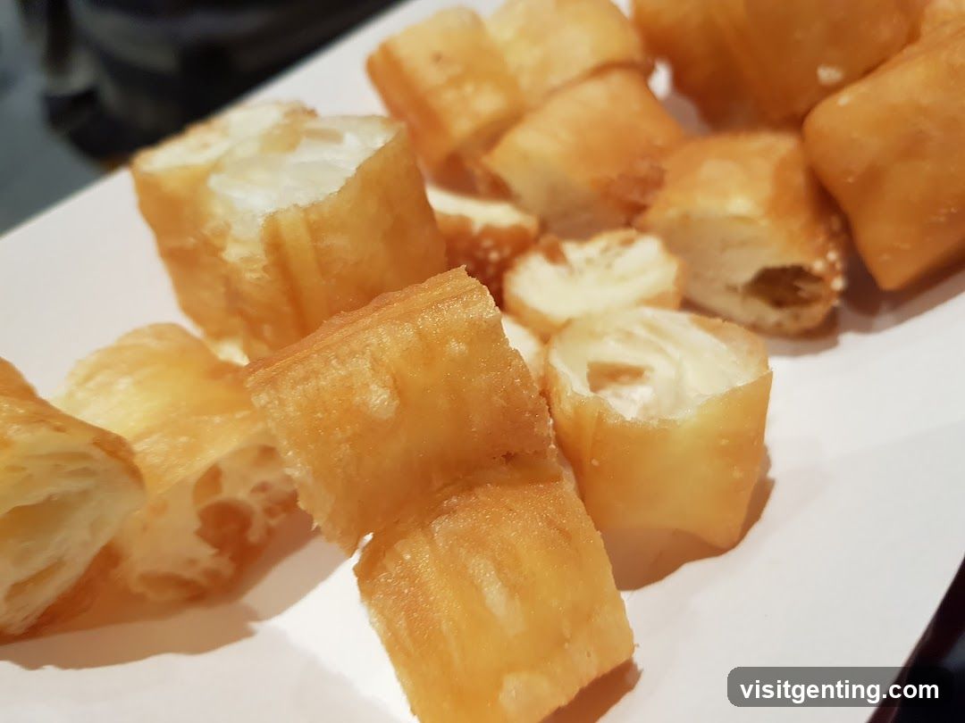 Cut Fried Dough Pieces