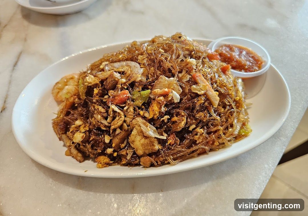 Food dish on table
