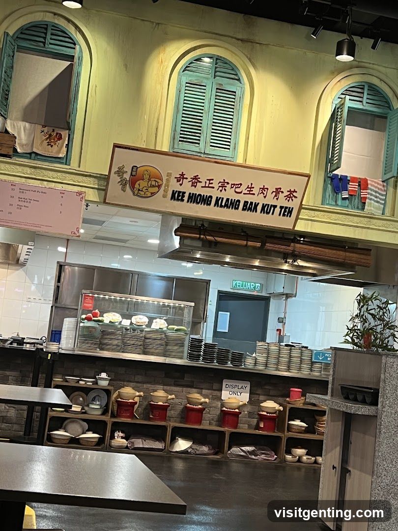 Kee Hiong Klang Bak Kut Teh Shop Interior
