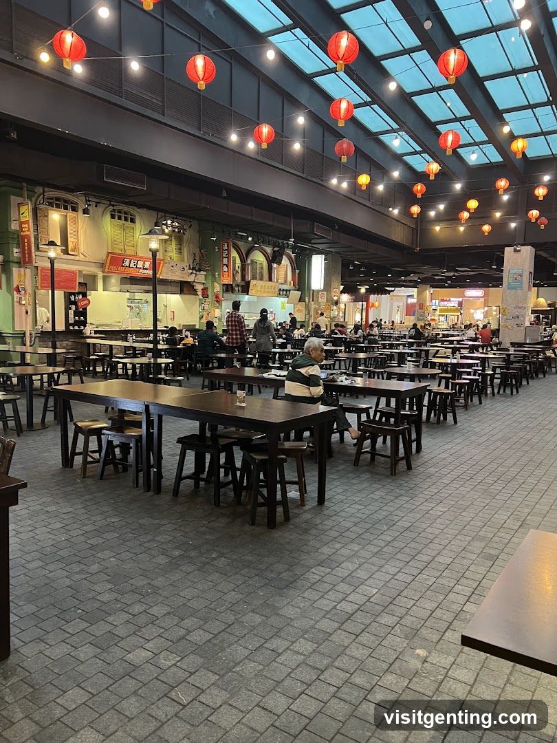 Indoor Food Court