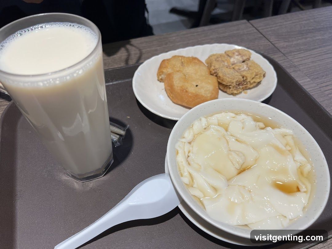 Food and Beverage on Tray