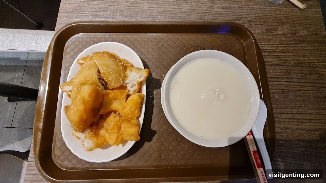 Food on tray