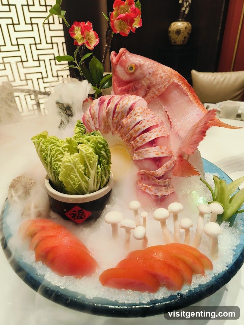 Restaurant Interior Dish Presentation