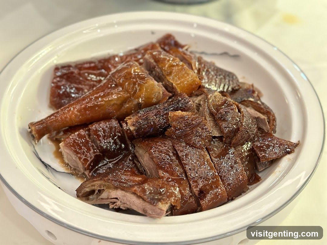 Roasted Duck Dish