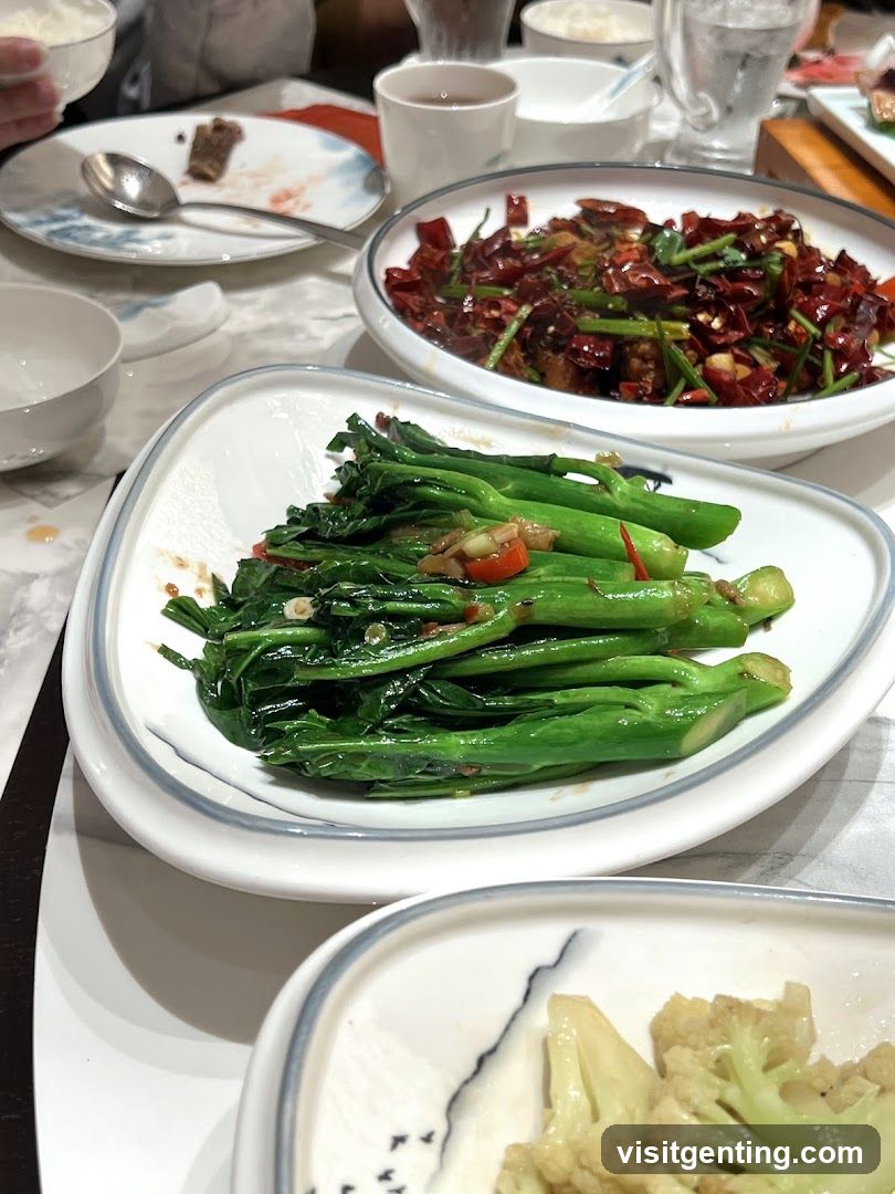 Dining Table with Chinese Cuisine