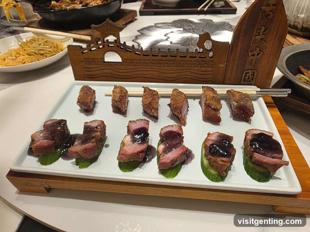 Dining Table with Chinese Cuisine