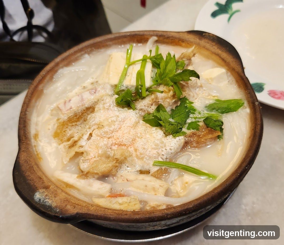 Food dish in ceramic bowl