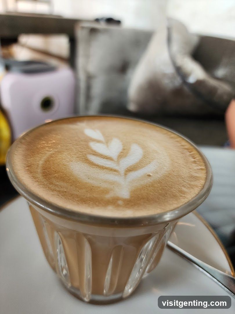 Coffee with Latte Art