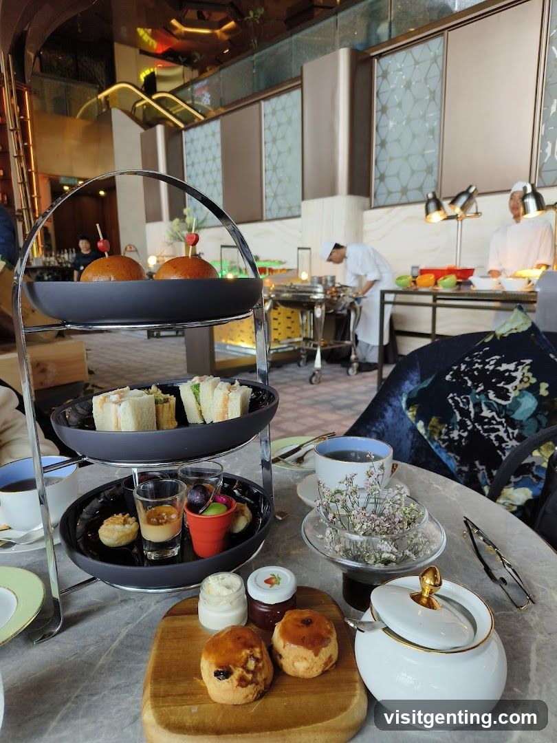 Afternoon tea service
