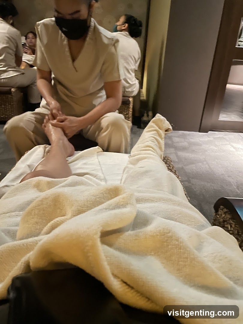 Massage Therapy Session