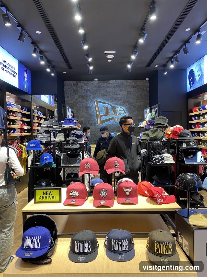 New Era Headwear Store Interior