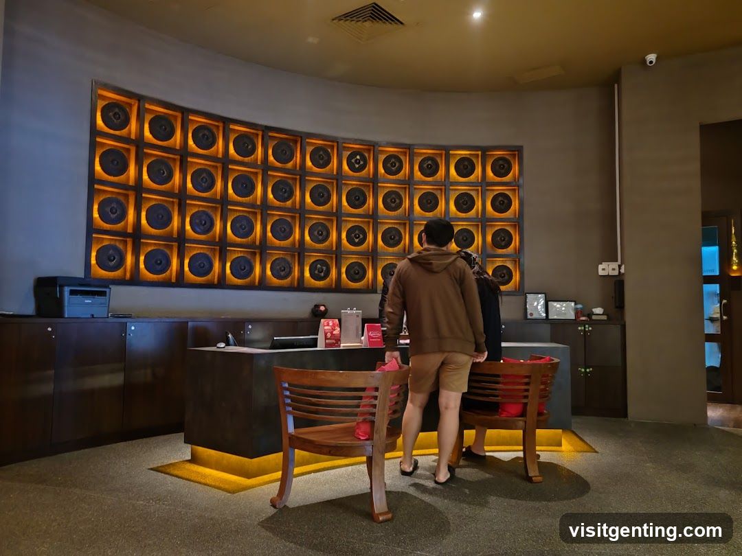 Interior lobby area