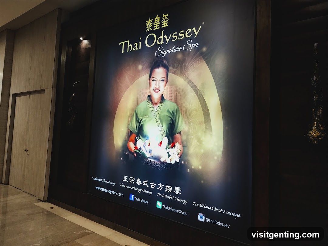 Thai Odyssey Signature Spa Advertisement