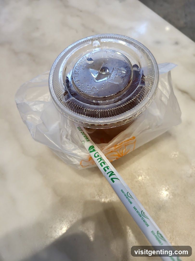 Drinking Cup on Counter