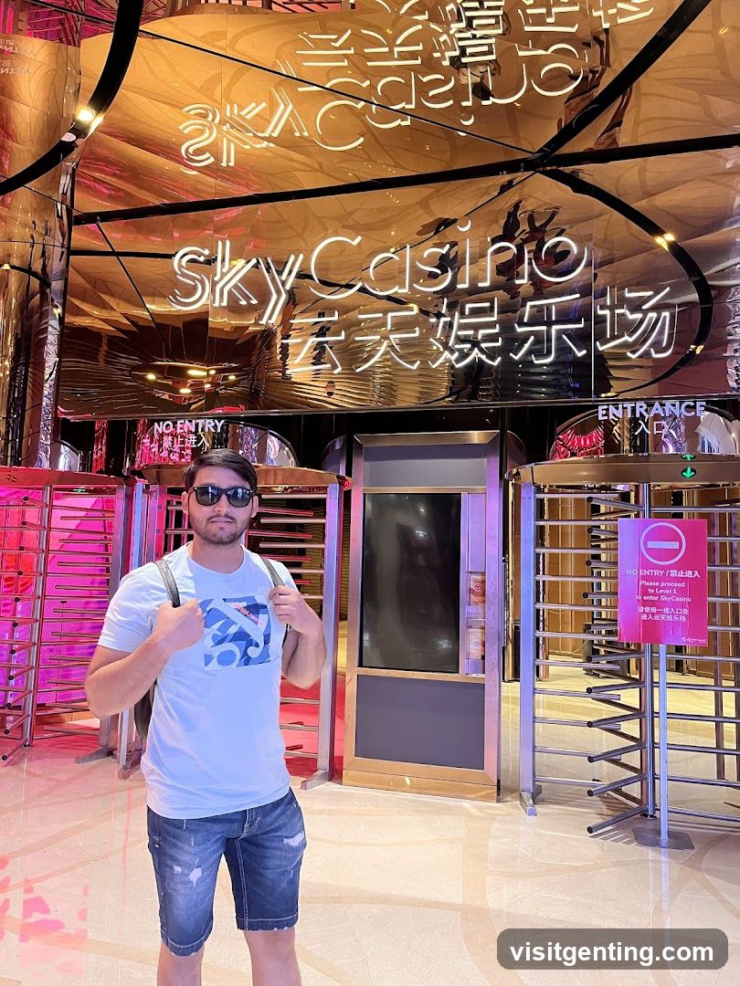 Sky Casino Entrance