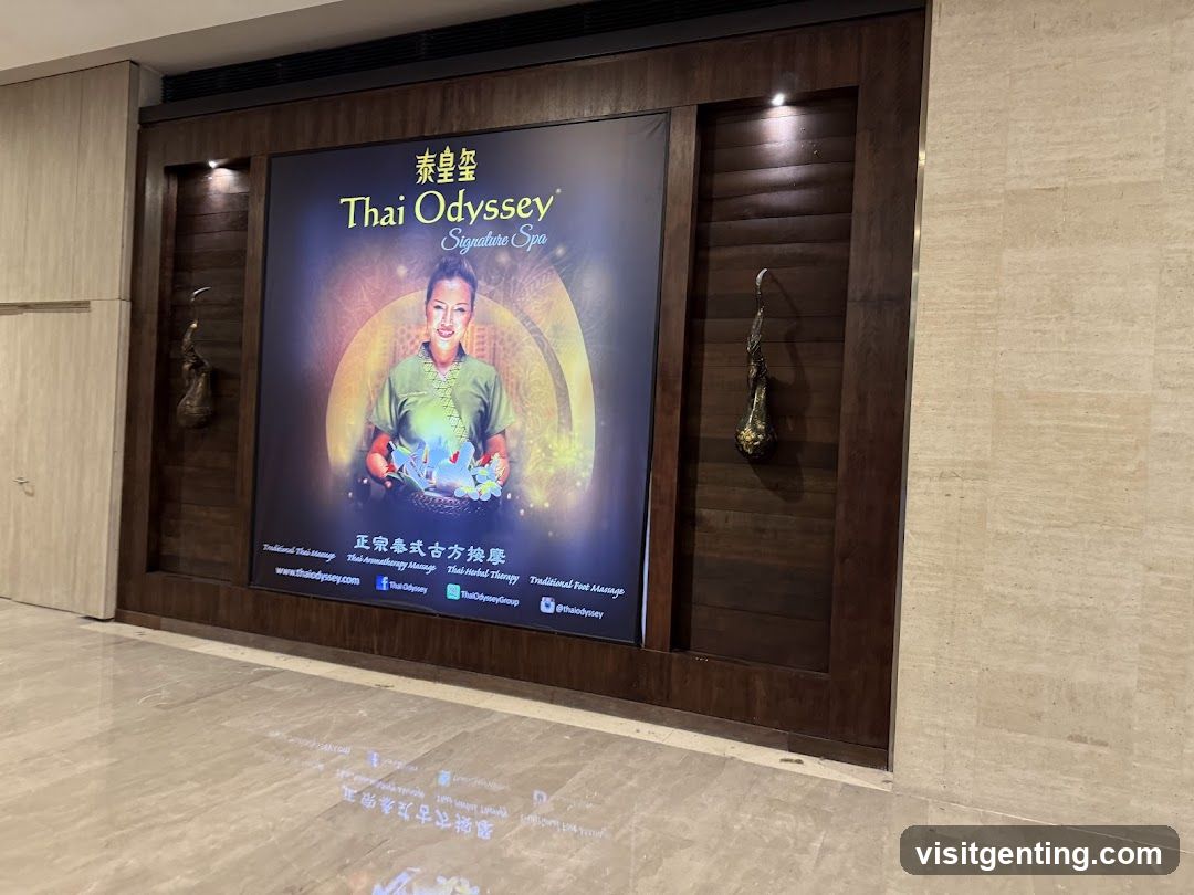 Thai Odyssey Signature Spa Advertisement