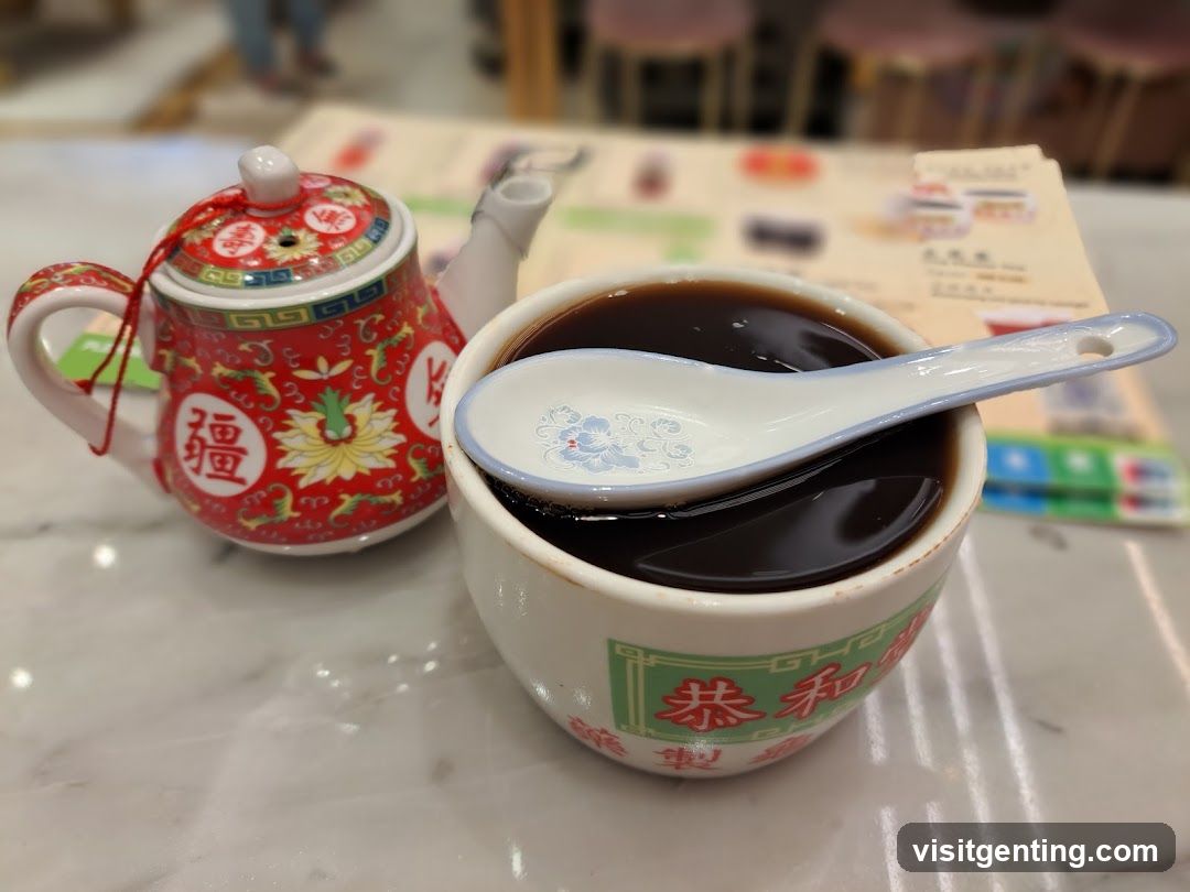 Tea Set on Marble Table