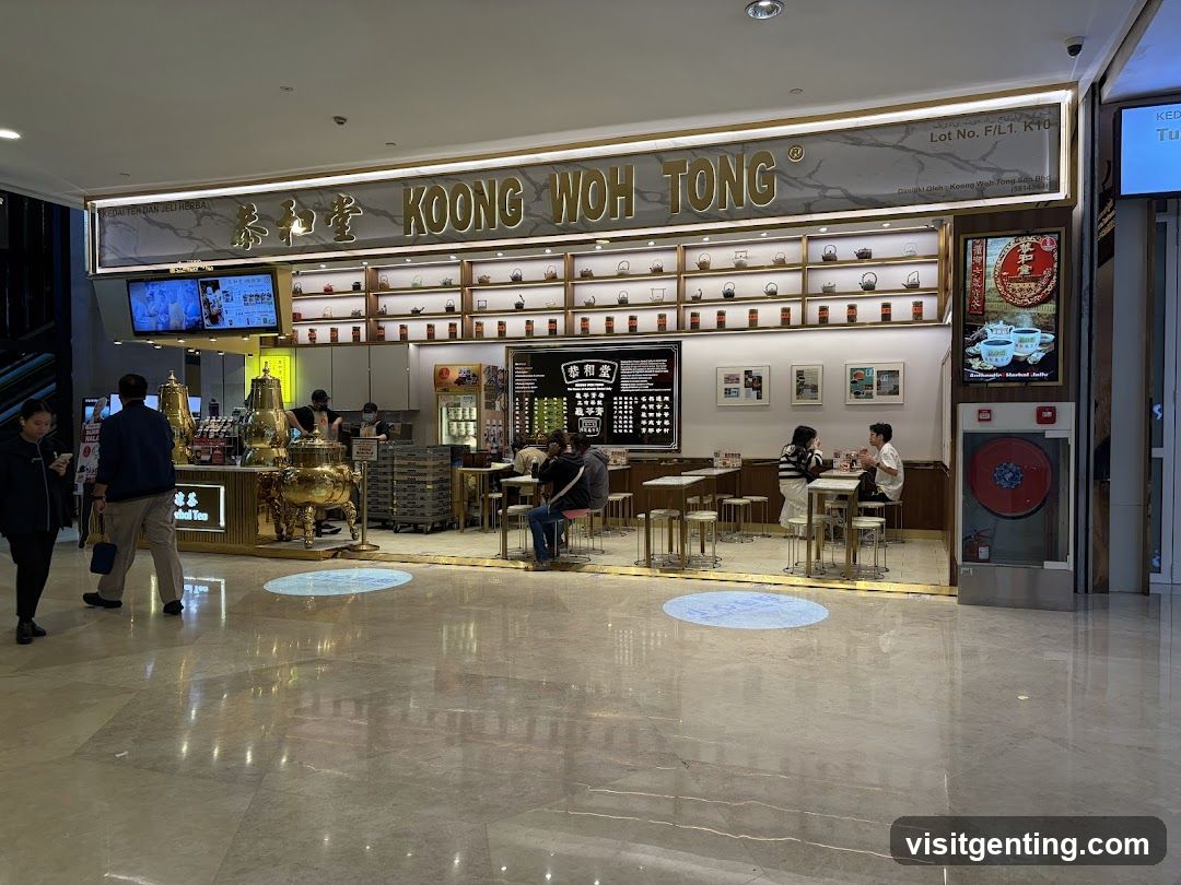Koong Woh Tong Tea Shop Interior