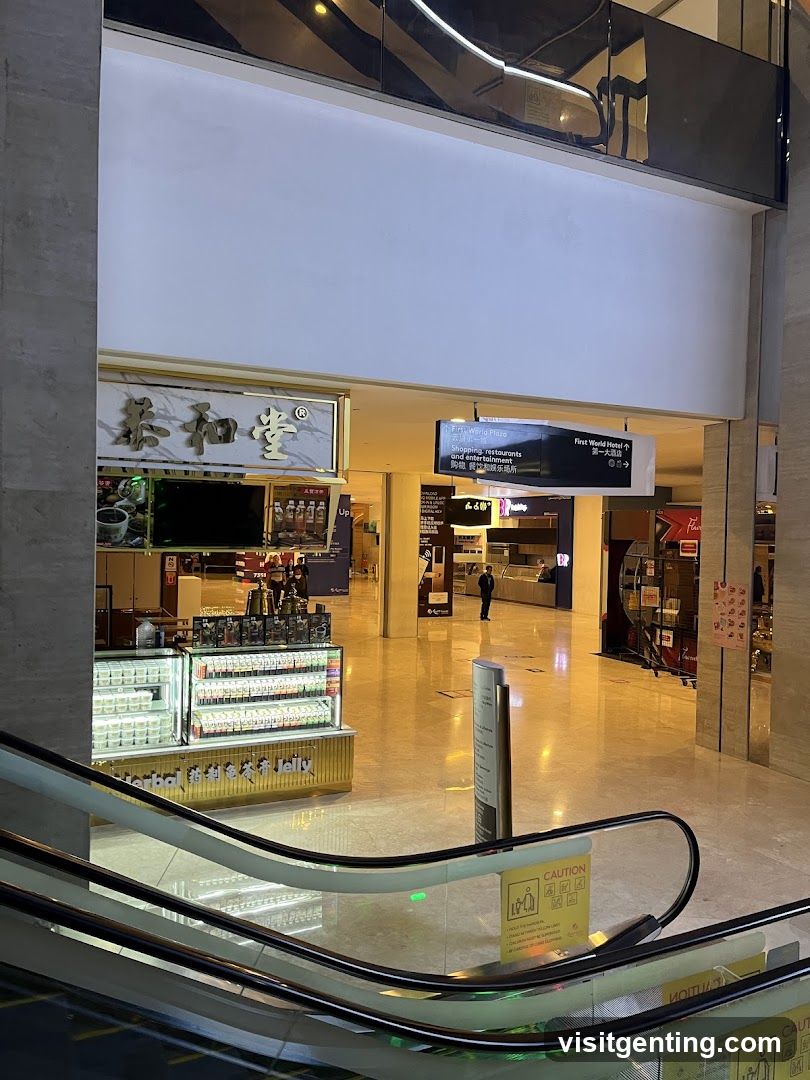 Shopping Mall Interior View