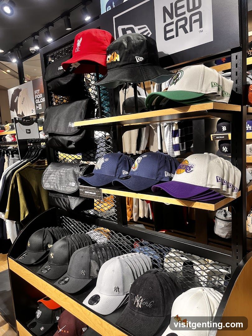 New Era Caps Display