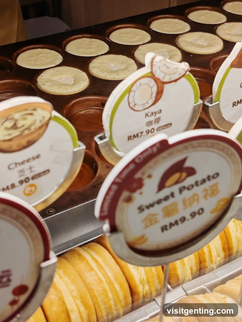 Food Display in Shop Interior