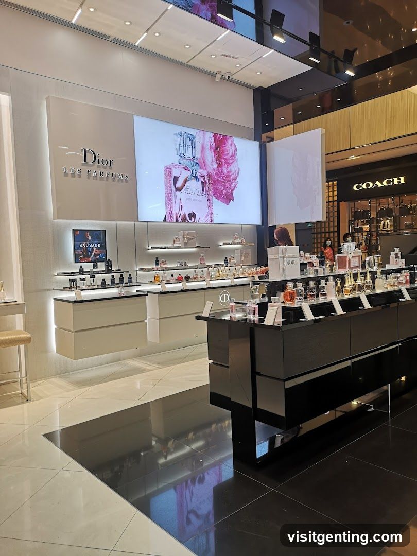 Dior Perfume Store Interior