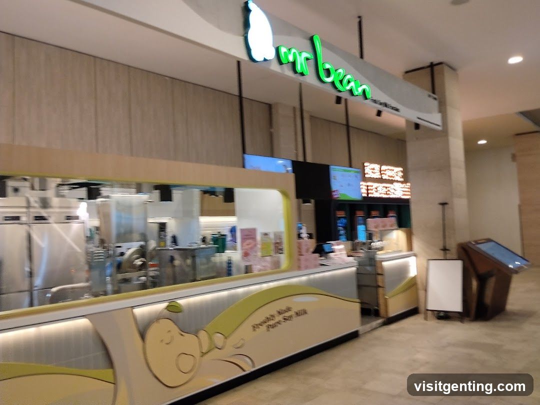 Mr Bean storefront interior