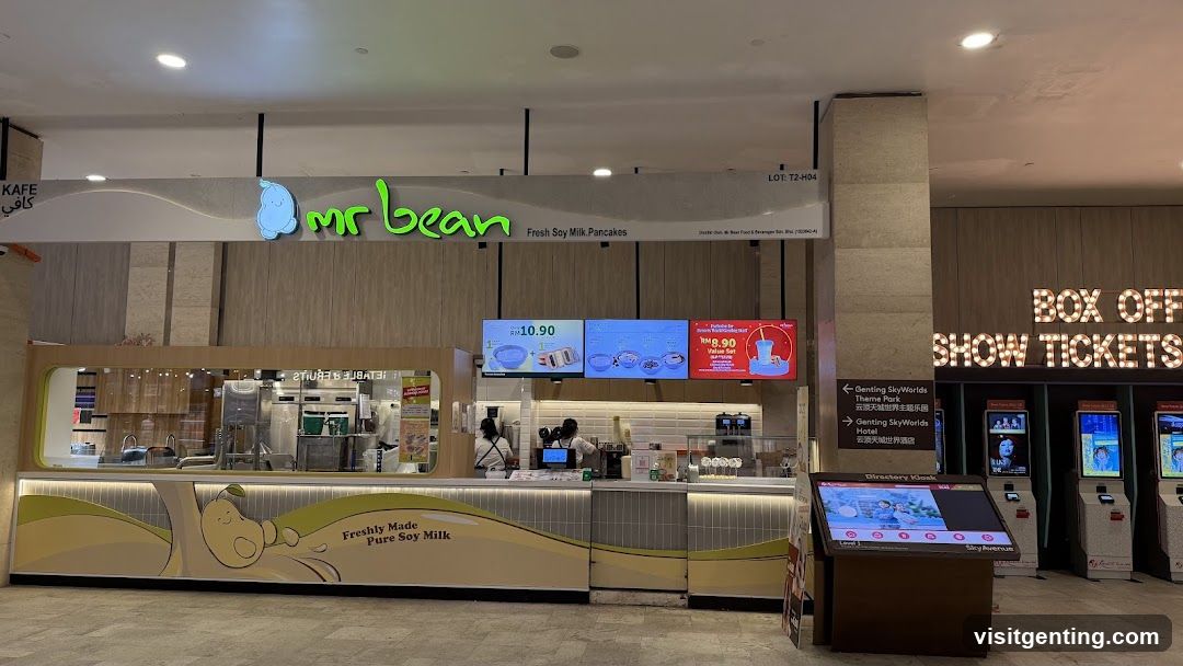 Mr Bean Soy Milk Pancakes Counter