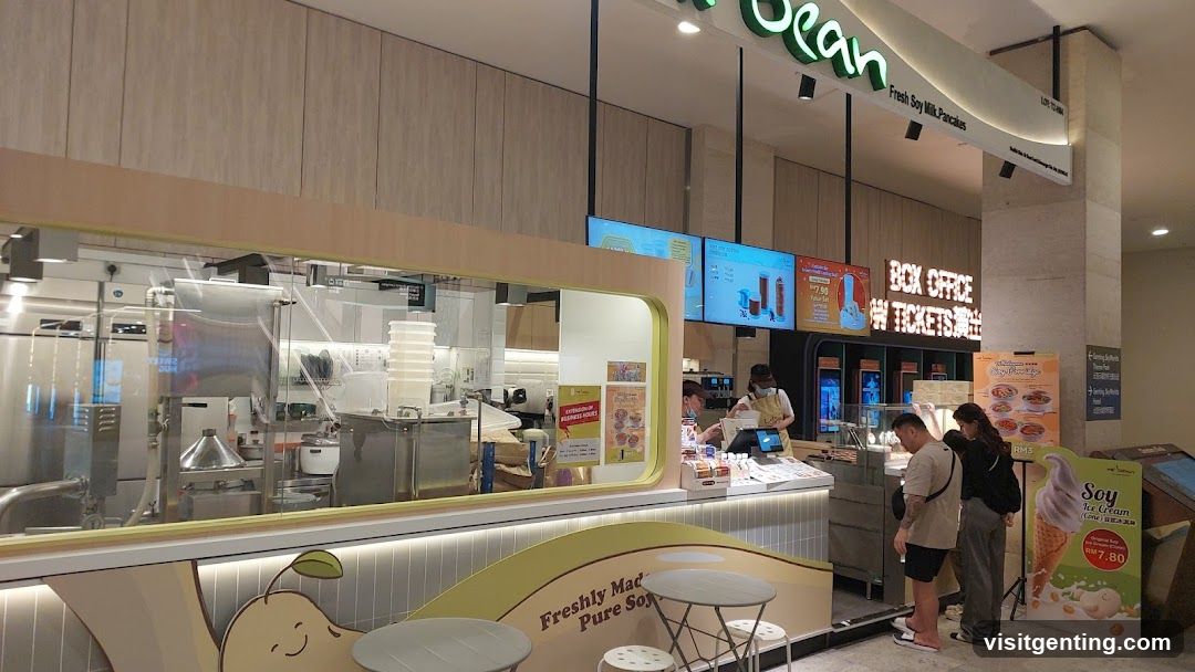Soybean Fresh Soy Milk Pancakes Counter