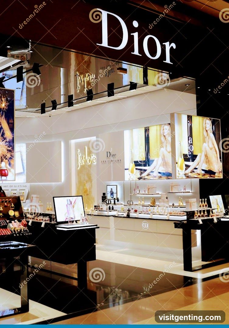 Dior Perfume Store Interior