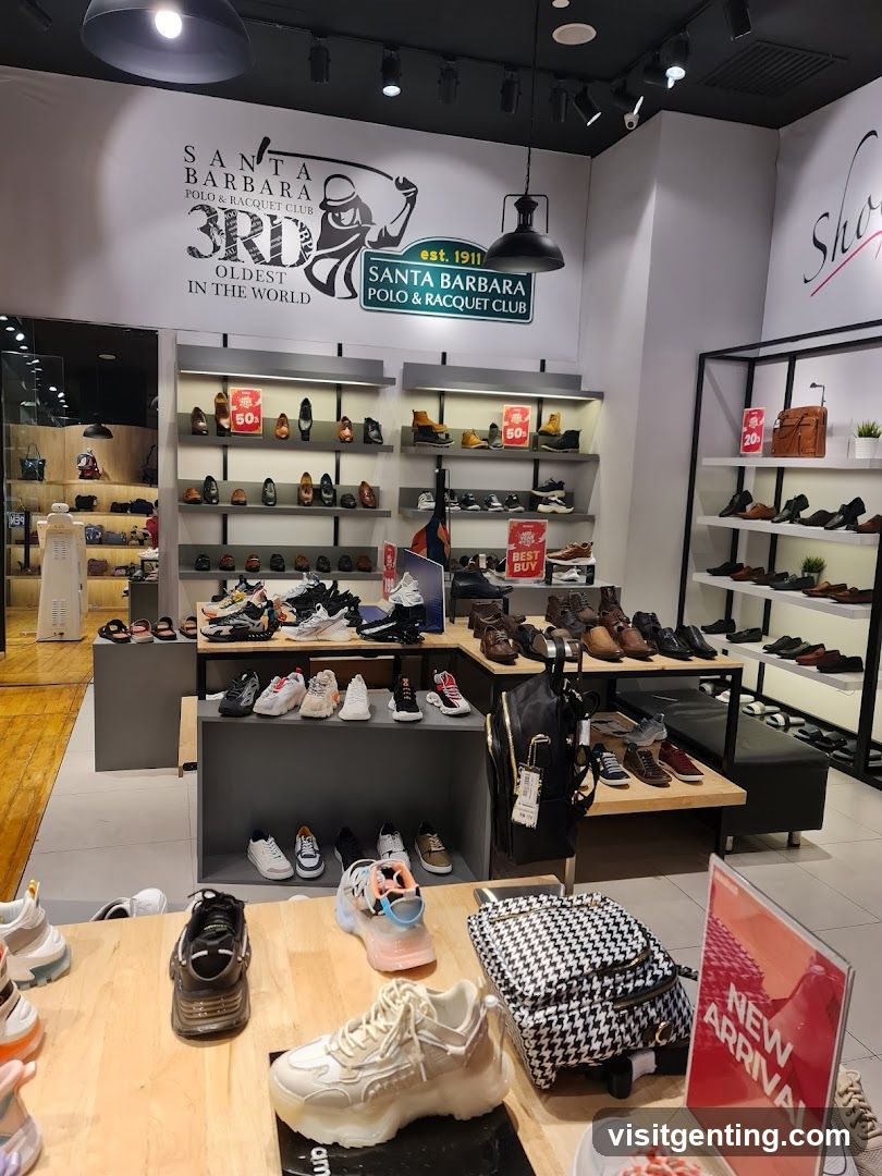 Santa Barbara Polo & Racquet Club Store Interior