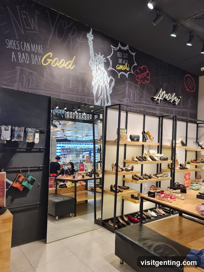 Amori Shoe Store Interior