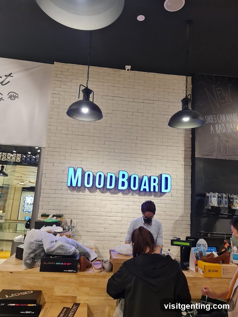 MoodBoard Store Interior