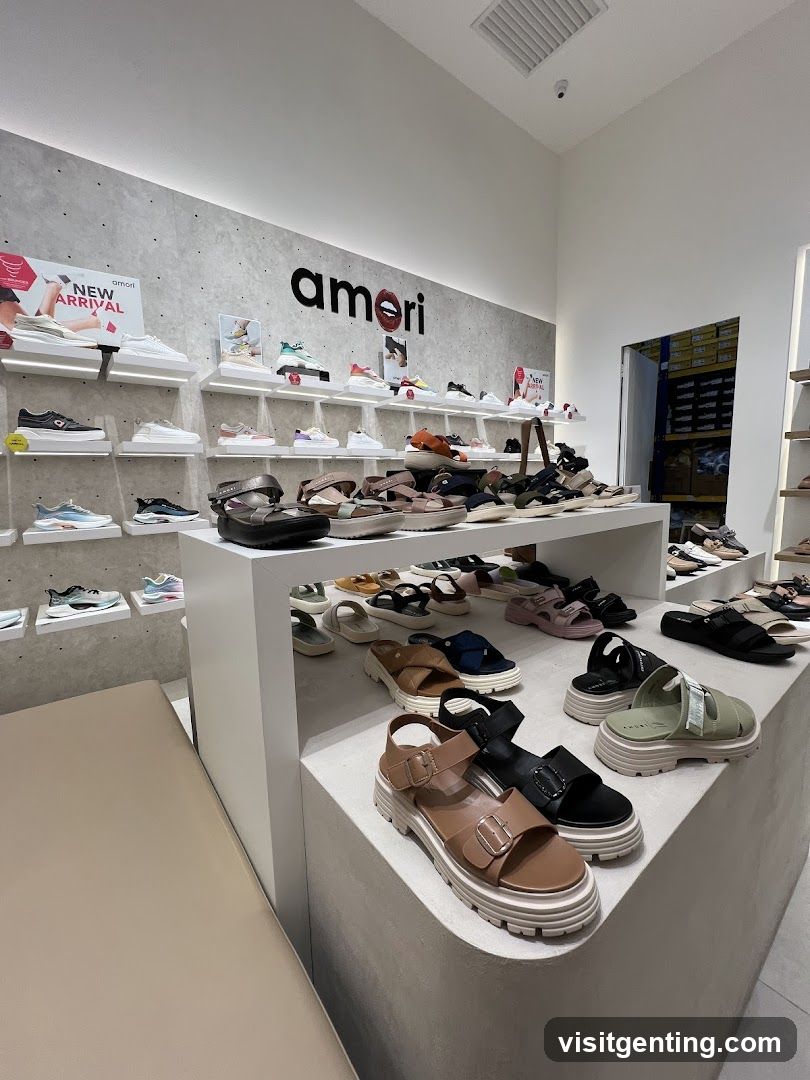 Amori Shoe Store Interior