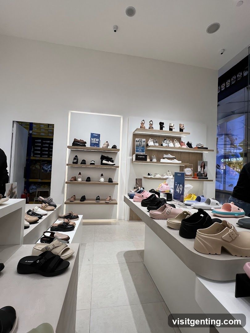 Shoe Store Interior