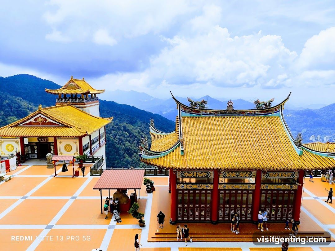 Temple Complex with Golden Roofs