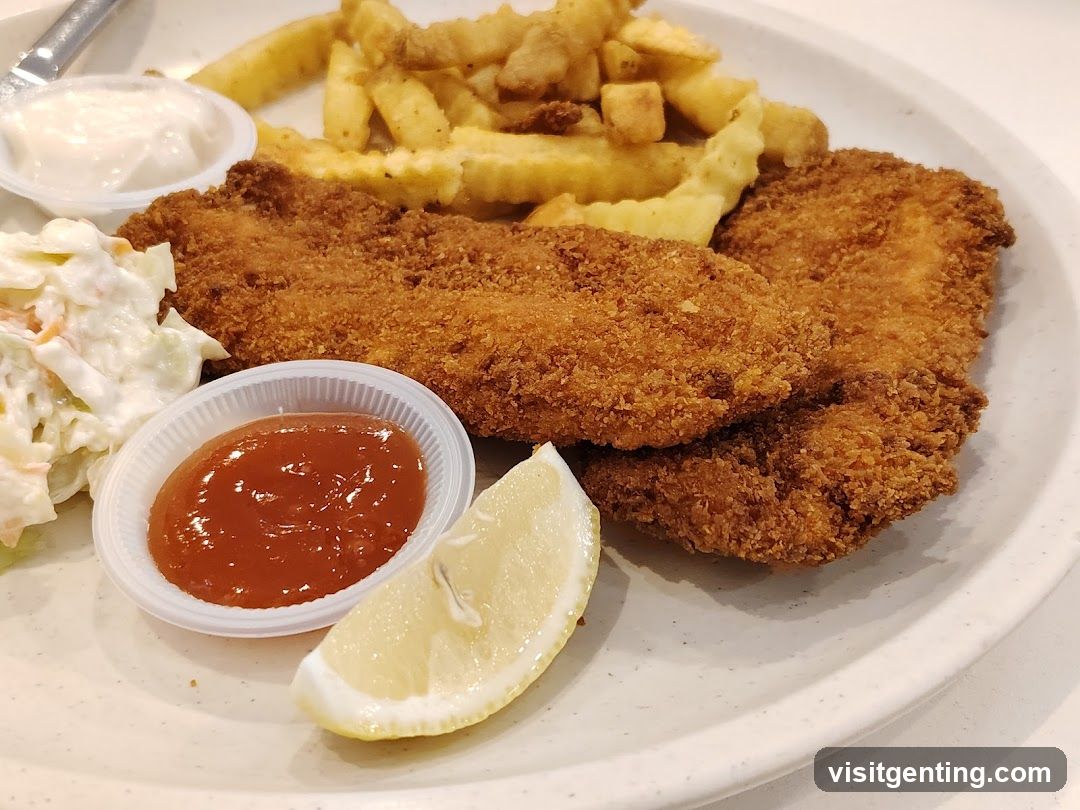 Fish and Chips Plate