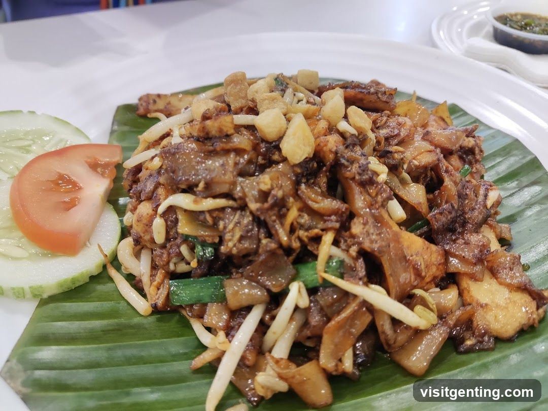 Food served on banana leaf