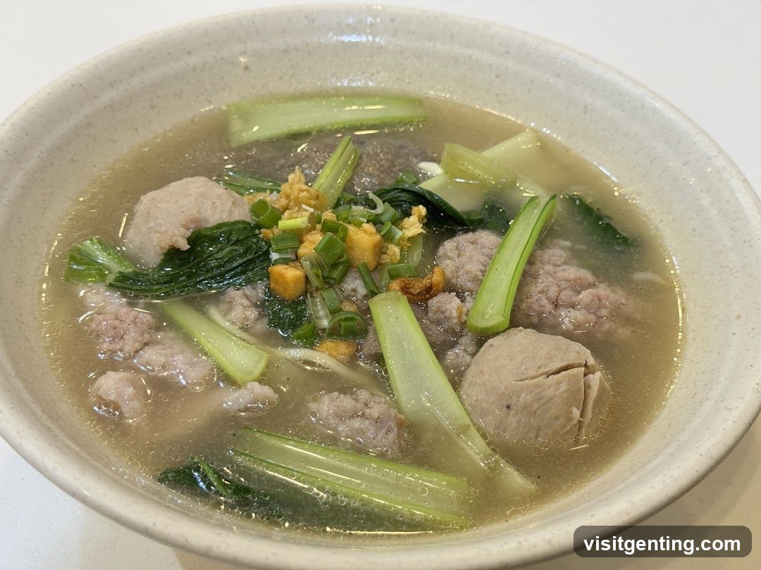 Soup in bowl