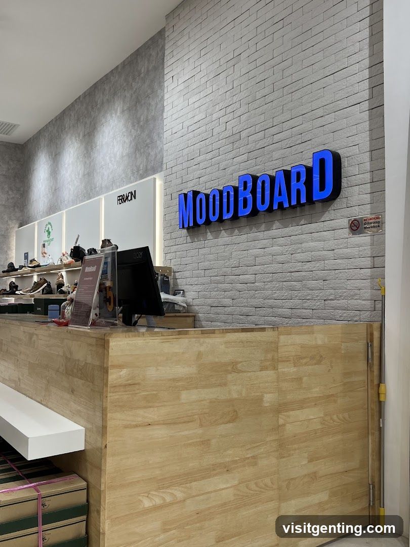MoodBoard Store Interior