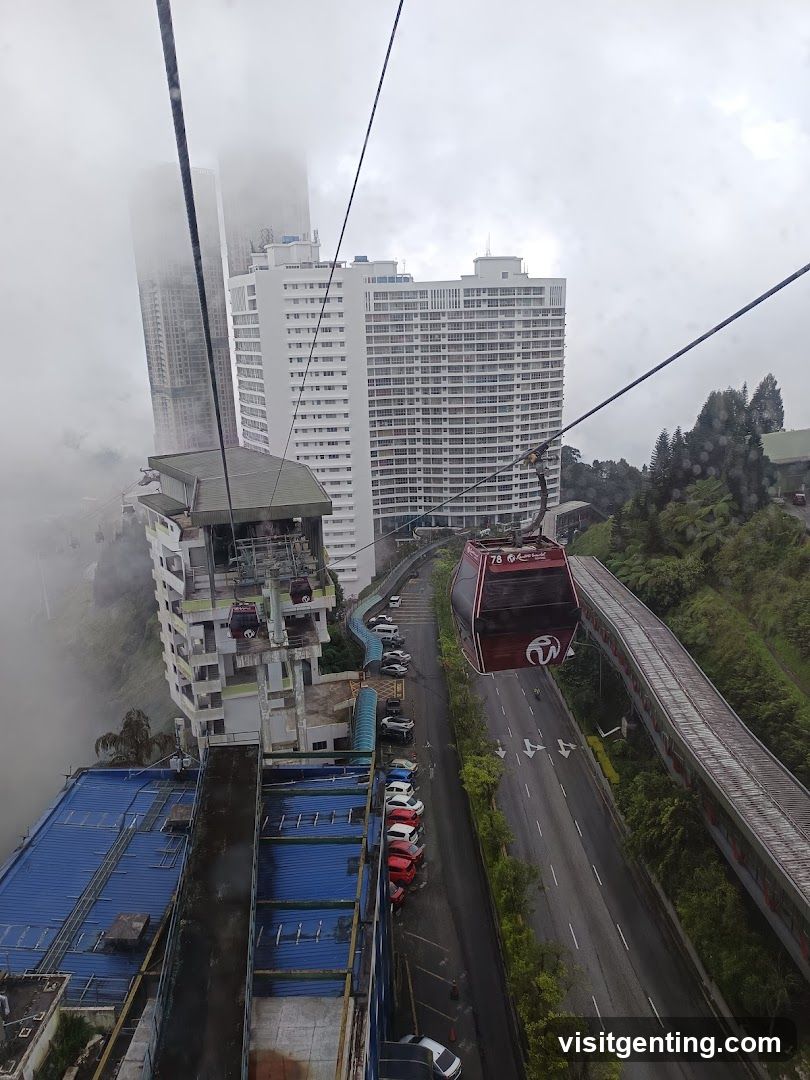 Cable Car View at Mount Kinabalu