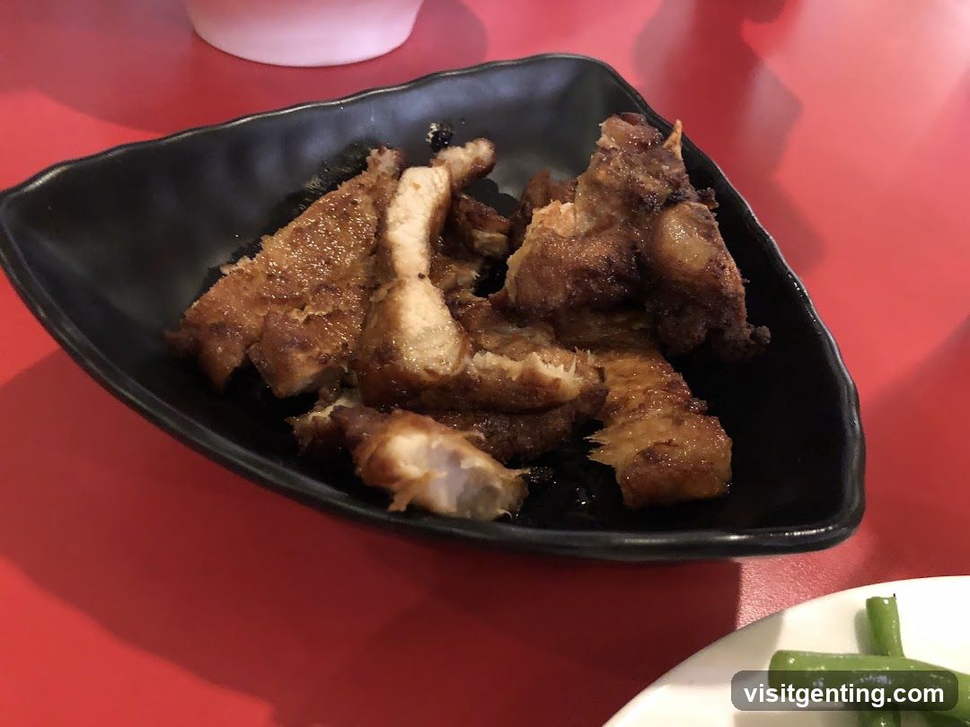 Food on a table